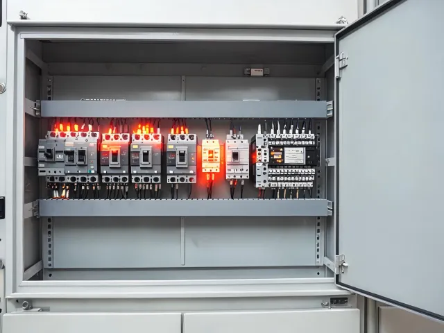 Control panel thermal inspection