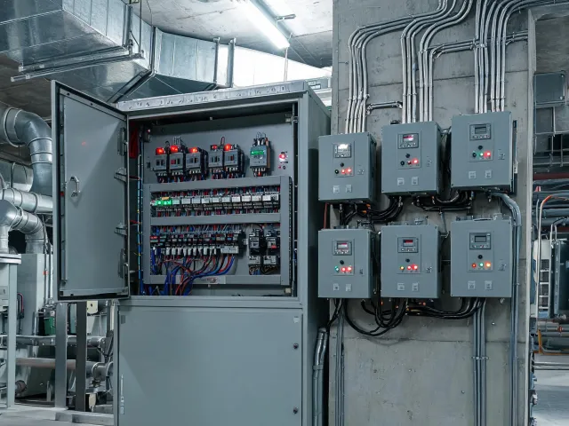 Commercial building plant controls
